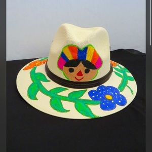Hand Painted Mexican Hat